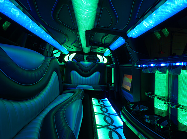 party bus interiors